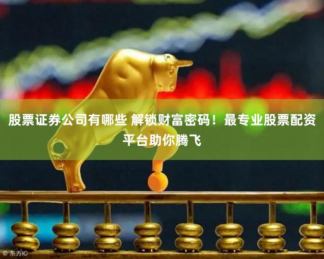 股票证券公司有哪些 解锁财富密码！最专业股票配资平台助你腾飞